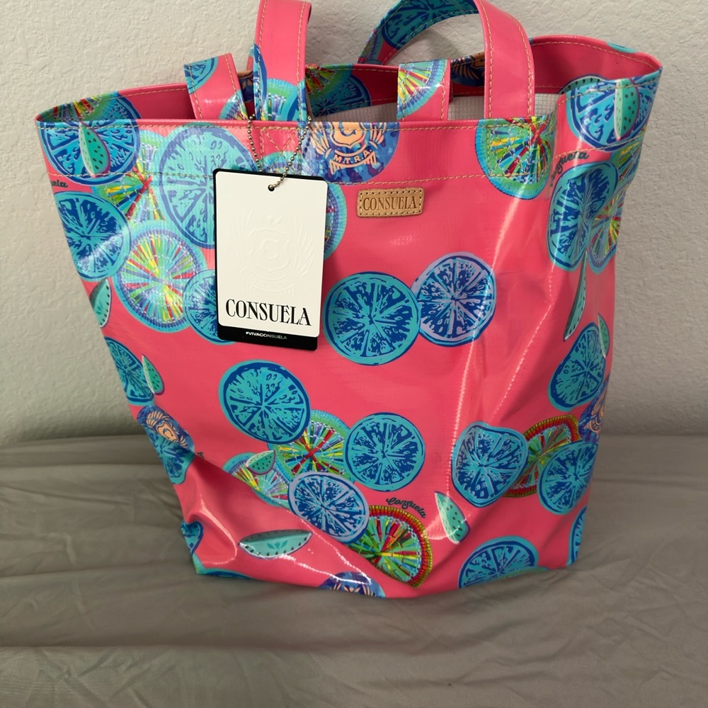 **RARE** Consuela Sandy Grab N Go Basic Bag Pink Lime